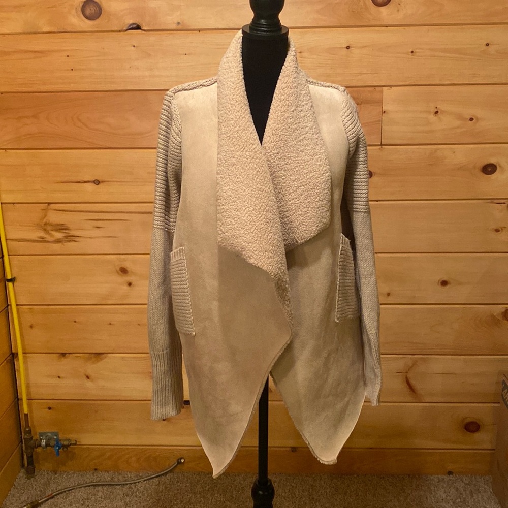 Open textured sweater